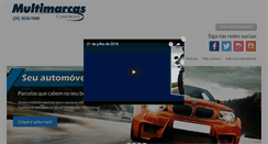 Desktop Screenshot of multimarcasconsorcios.com.br